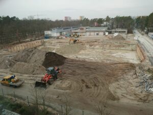 Baustelle NTC