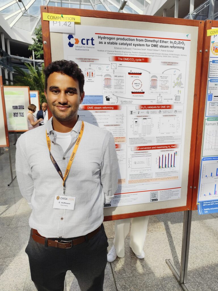 Poster award for CRT researchers at CHISA 2024 in Prague
